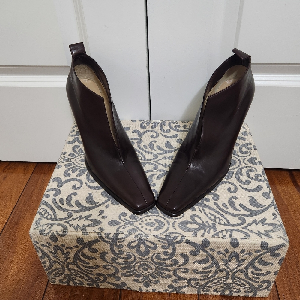 Gucci Rich Brown Ankle Boots